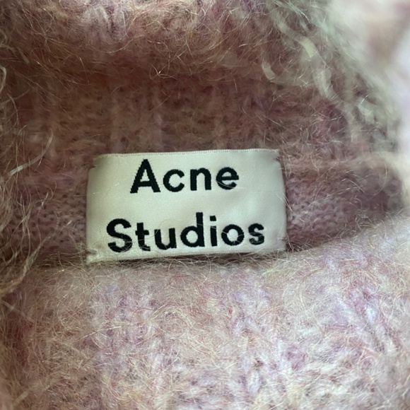 Acne Studios Raze Mohair dusty pink - Picture 5 of 5